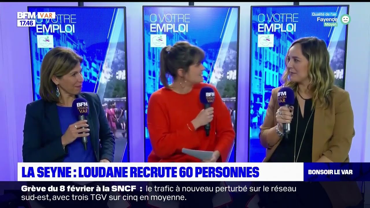 C votre emploi du mercredi 08 février 2023   La Seyne Loudane recrute 60 personnes