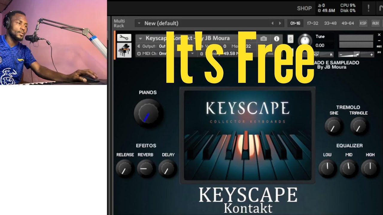 Keyscape for Kontakt by @JB Moura - Tutoriais Kontakt