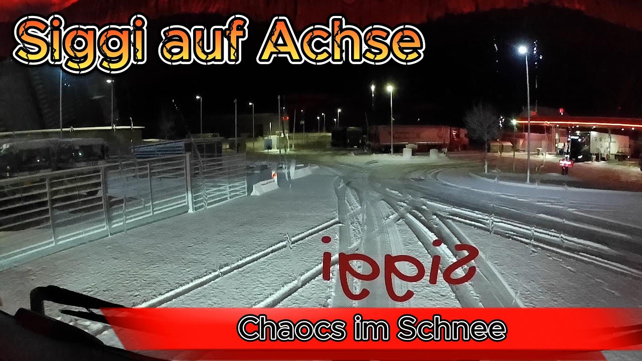 Siggi auf Achse #7/ Winter Einbruch/ Real Talk/ Fernfahrer Woche #lkwdoku #fernfahrer #volvofh500