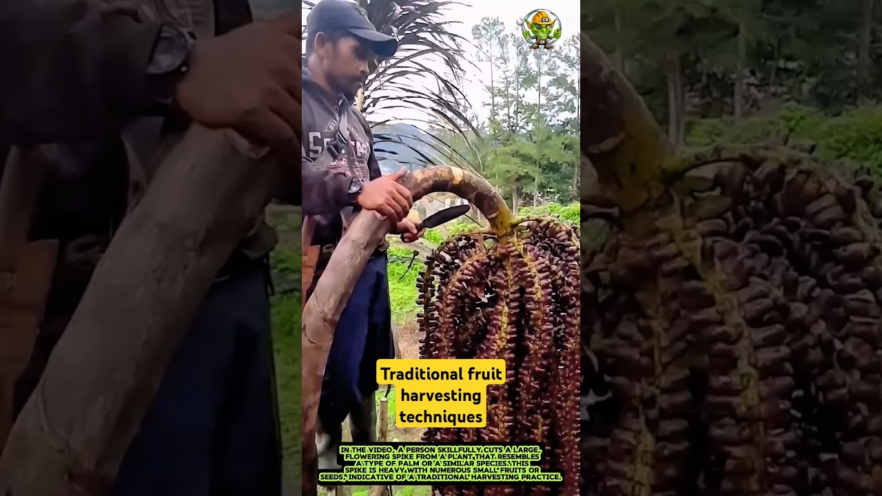 Exploring traditional fruit harvesting techniques