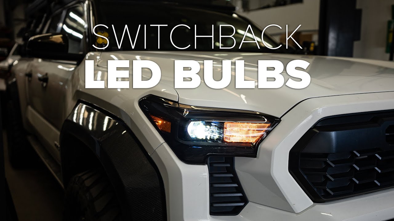 2024 2025 4th gen Toyota Tacoma Turn Signal Upgrade: High-Output Lasfit LED Switchback Install!