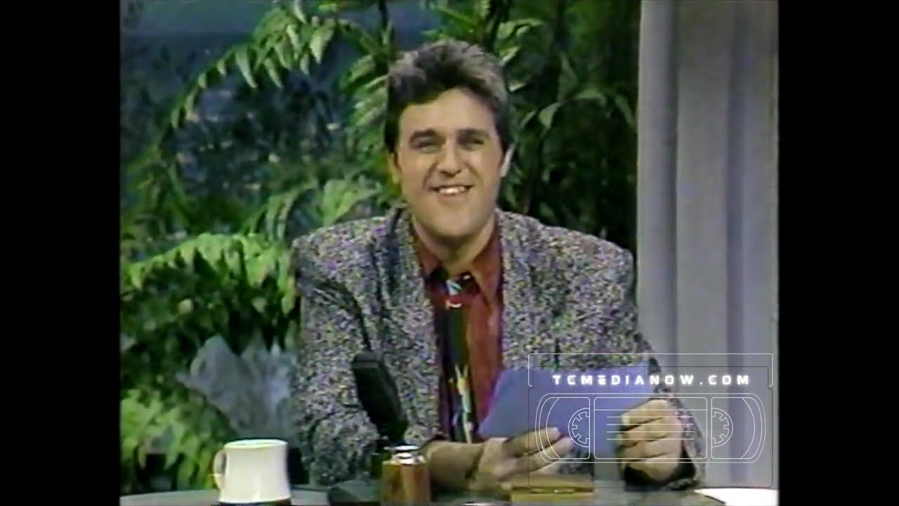 The Tonight Show Starring Johnny Carson, Guest Host Jay Leno, from December 5, 1986, taped from KARE