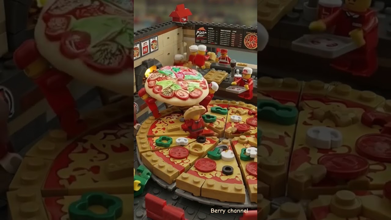 Lego Fast Food Delight 🍔✨ 