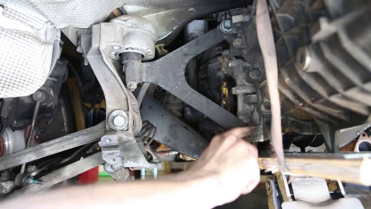 Porsche IMS Fix 4: How to Remove the transmission on the Boxster S