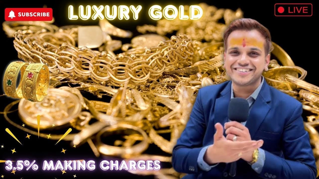 3.5% Making Charges में Gold Jewellery  का सबसे अनोखा कलेक्शन अब सिर्फ़ Giri Zever Mahal News #gold