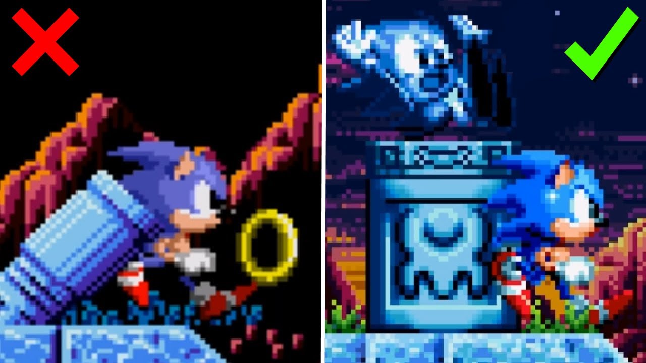 Tidal Tempest Zone ~ Sonic Mania Plus mods ~ Gameplay