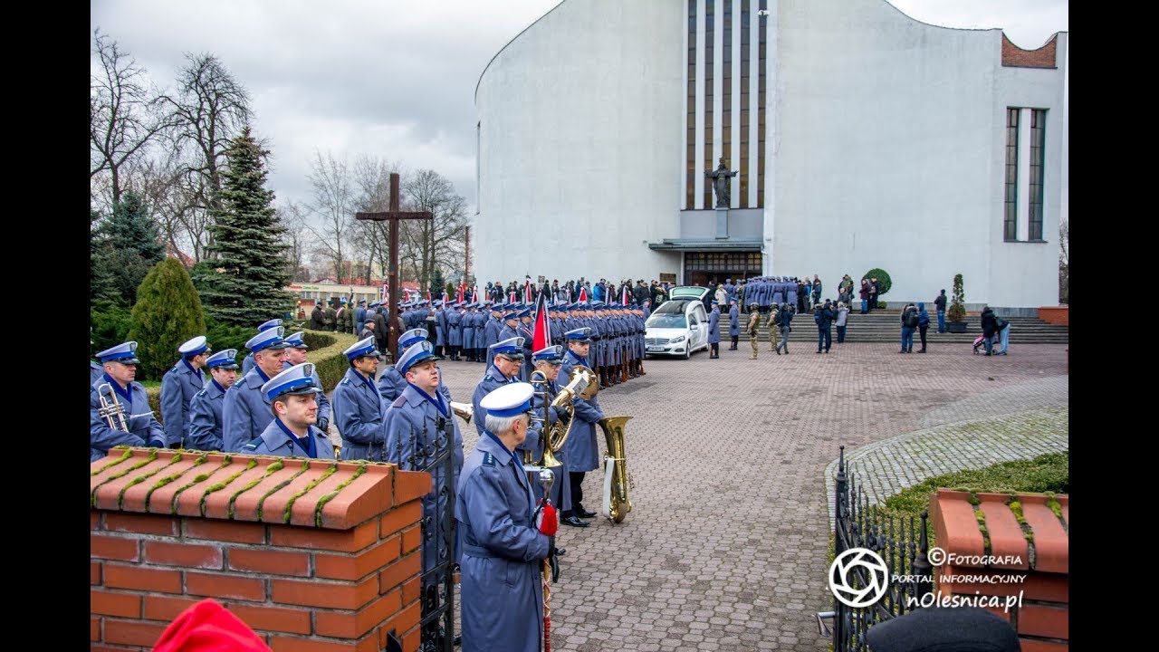 Pogrzeb antyterrorysty w Oleśnicy