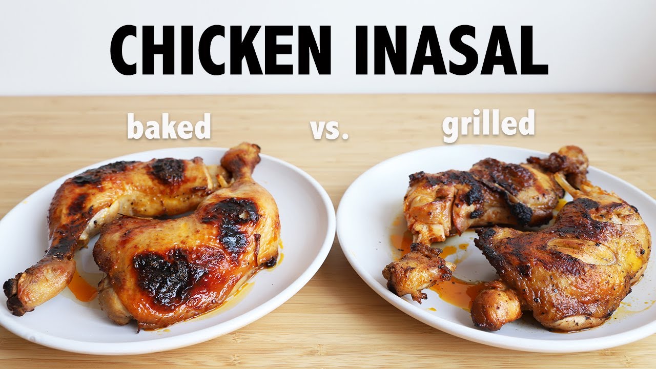 How to Make Filipino Chicken Inasal Bacolod | Baked versus Grilled? (ASMR 🎧)