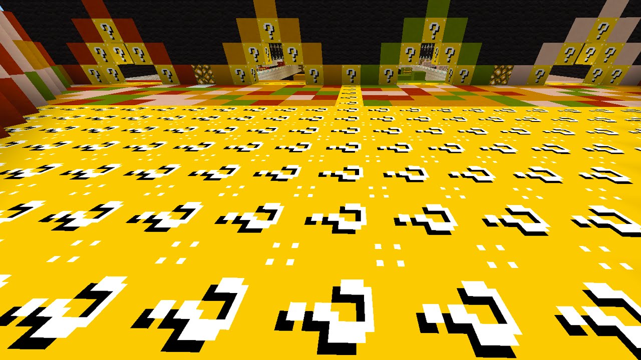 Minecraft 1v1v1v1 LUCKY BLOCK PARKOUR RACE! (Minecraft Lucky Block Mod) - w/PrestonPlayz & The Pack!
