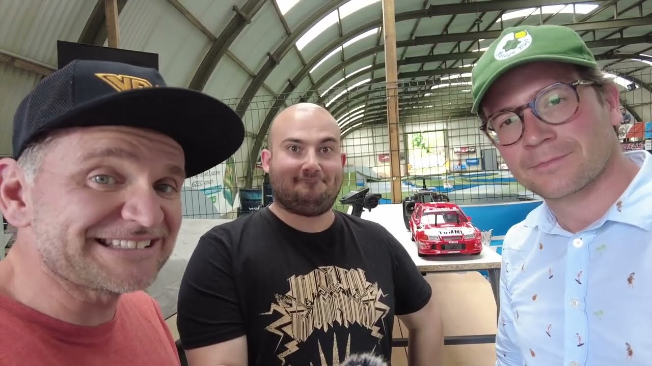 RC RallyCross 3 round ! Tamiya XV01 vs M05ra vs CARTEN T410 Rally car