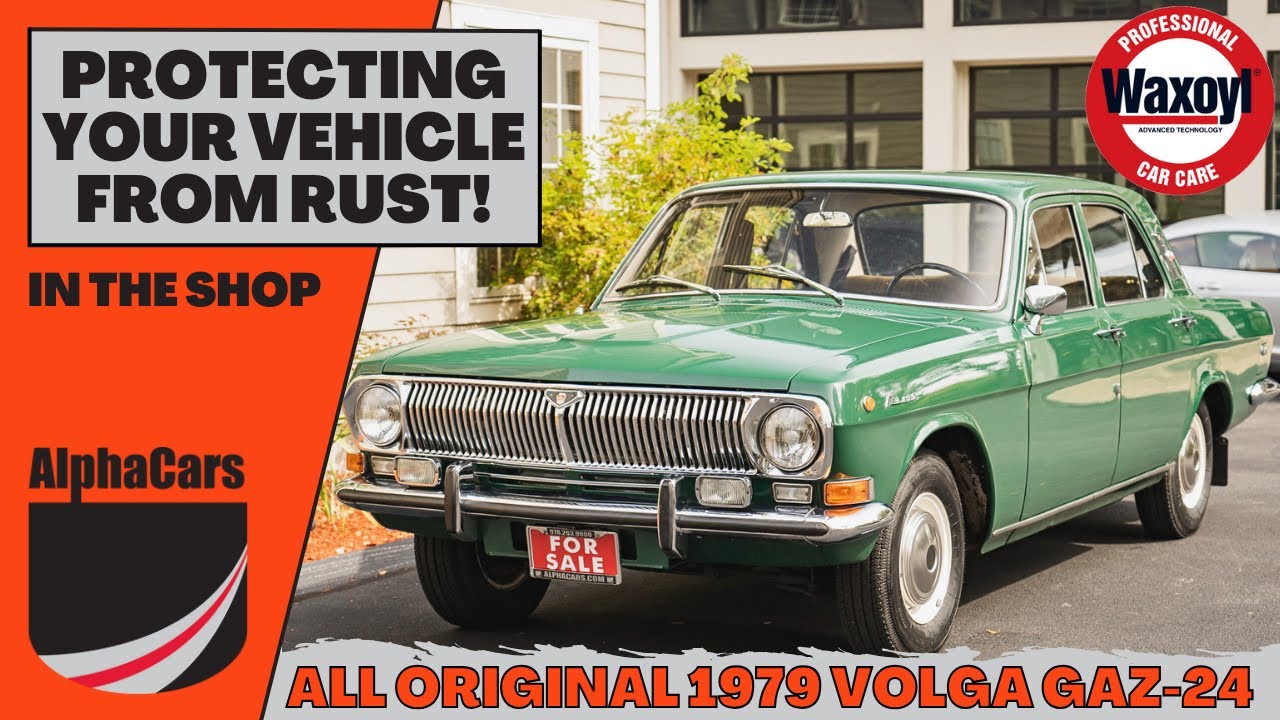Preserving a Classic Volga GAZ-24 with Waxoyl Rustproofing