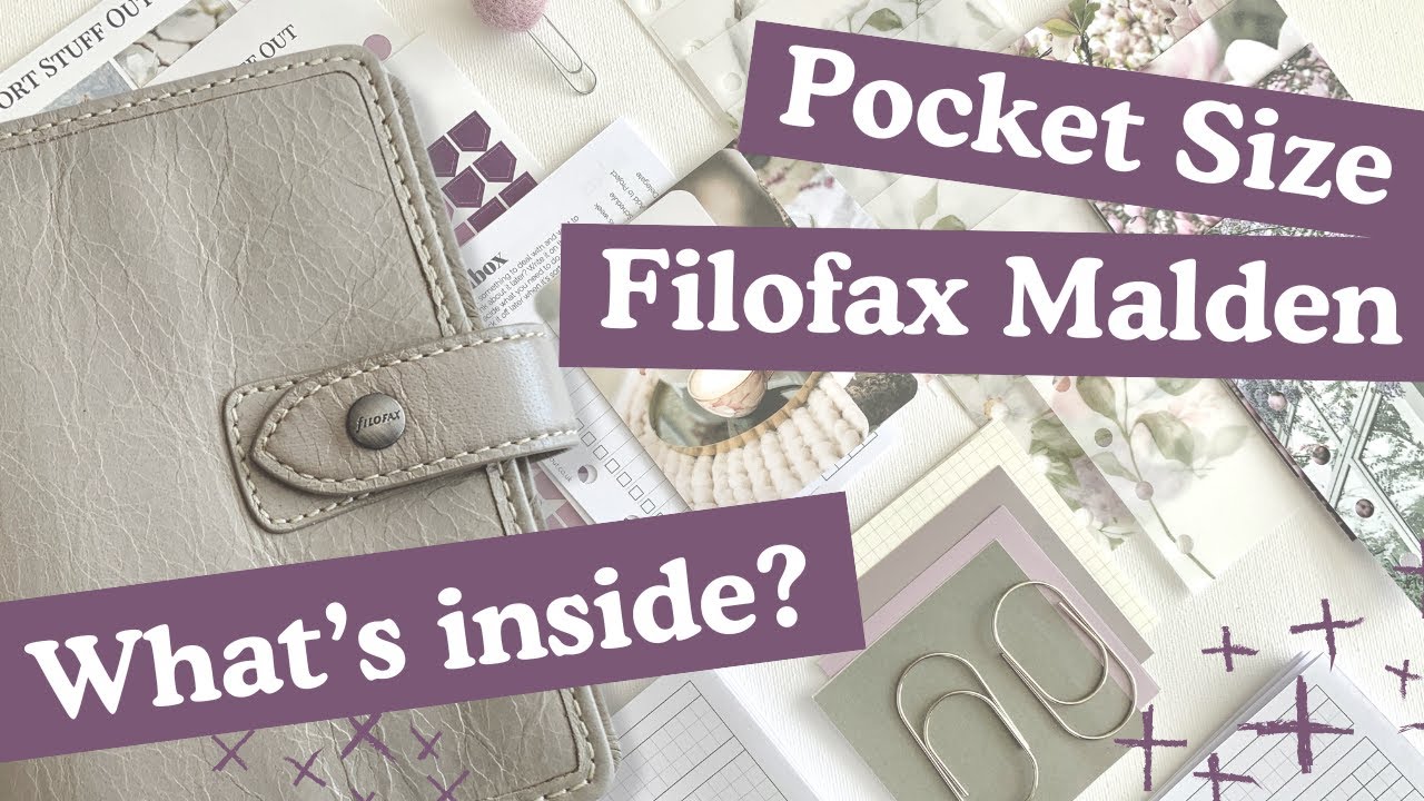 🎁 GIVEAWAY! Spring Theme Pocket Filofax Malden - Ring Planner Chat