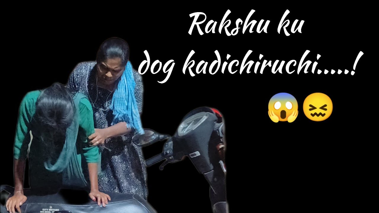 Rakshu va dog katichiruchi | simba vin velaigal | rakshu pavam | watch till end | #dog #bite #rakshu