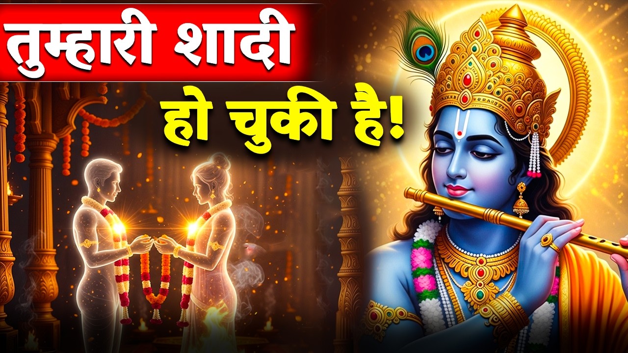🔴Krishna Sandesh 2026 : तुम्हारी शादी हो चुकी है! 😱 श्री कृष्ण का सबसे बड़ा रहस्य | Soulmate Truth