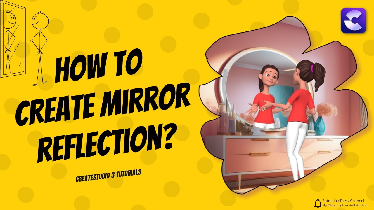 How To Create Realistic Mirror Reflections in CreateStudio 3?