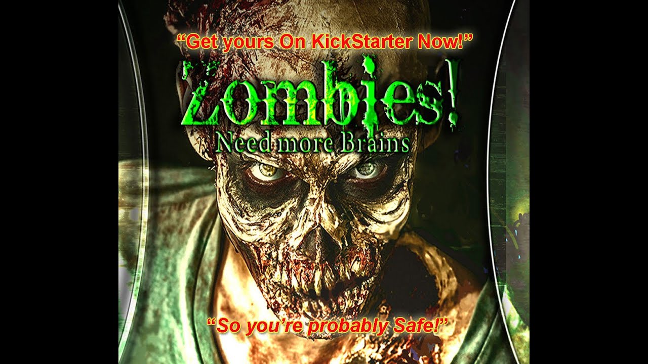 Zombies! Need more Brains, the card game, now on KickStarter.