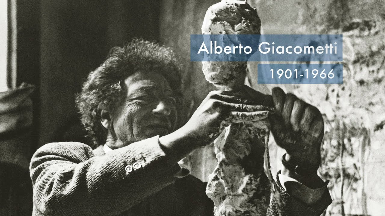 Portrait of Alberto Giacometti - The Giacometti : a family of creators at La Fondation Maeght
