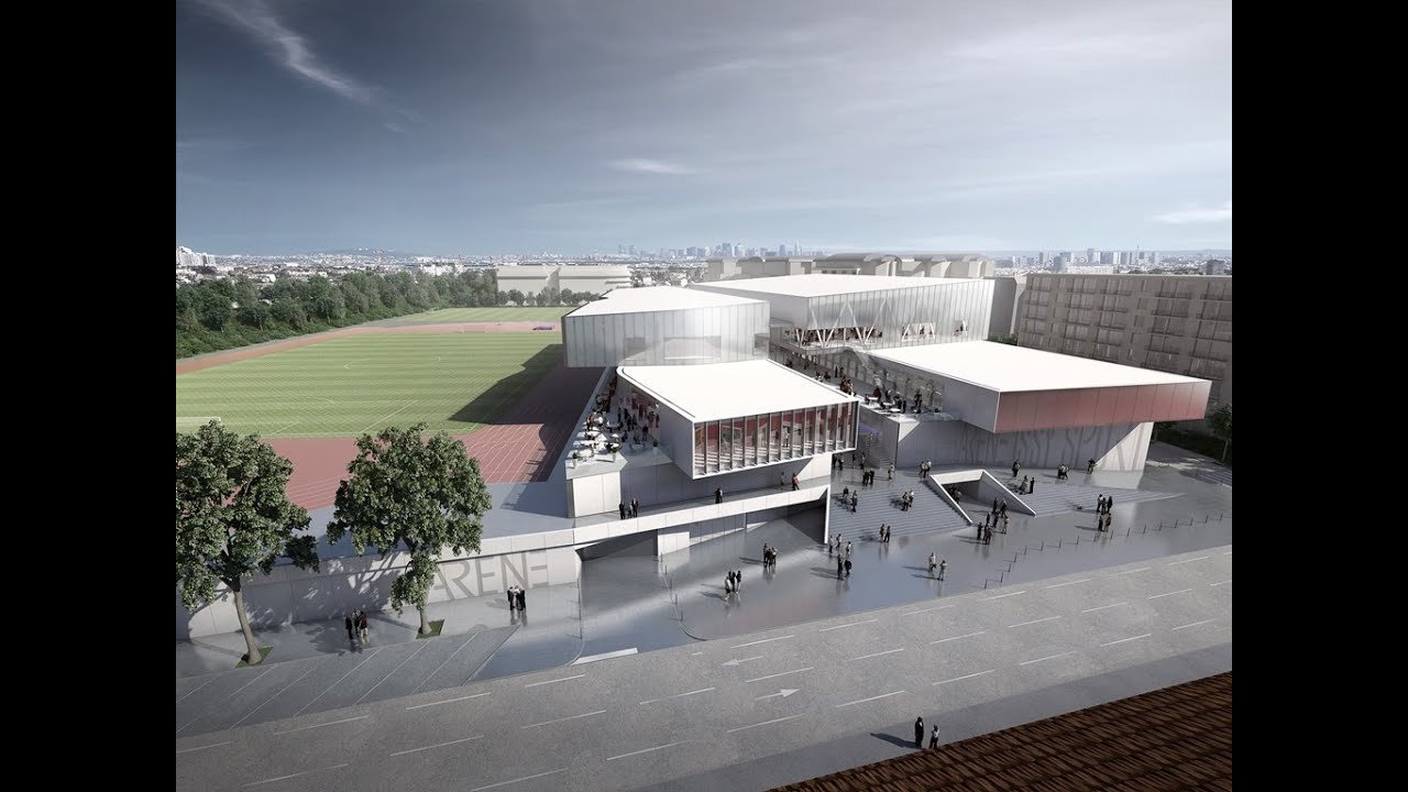 Le futur Parc Municipal des Sports d'Issy