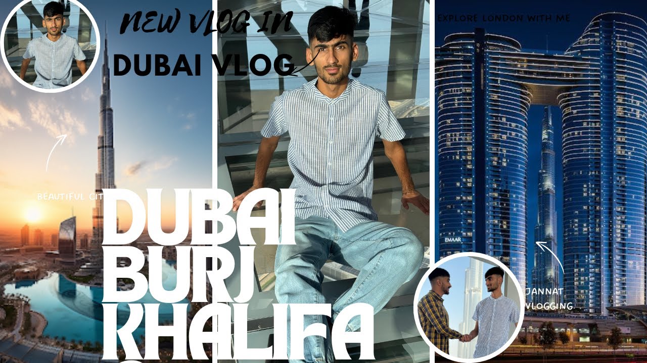 Dubai Downtown Burj Khalifa 125 floor tour vlog / Dubai vlog in Burj Khalifa at 125 floor
