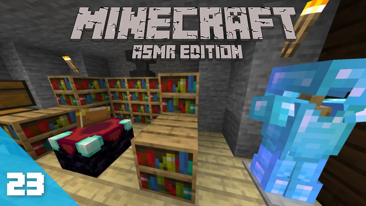 [ASMR] Minecraft #23 - MENDING?!