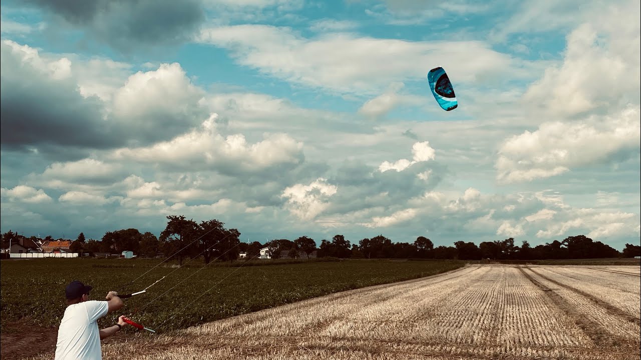 Decathlon Orao Zeruko 2.5 Kite bei ca. 16 km/h Wind