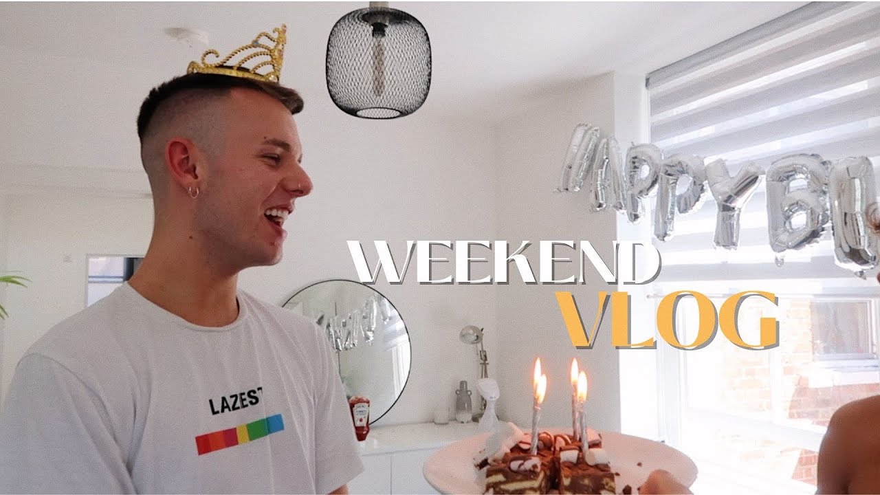 weekend vlog!! Elliots bday celebrations & taking my brother to get his nose pierced