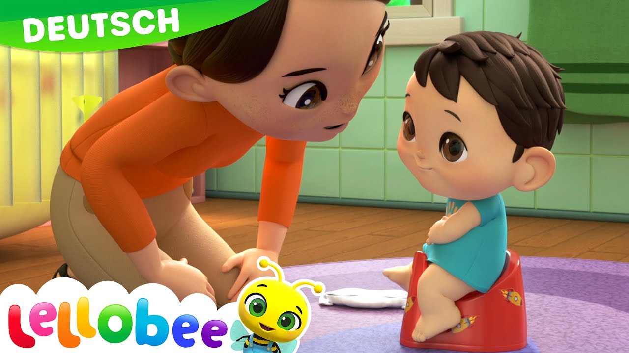 Das Töpfchen Lied | Lellobee - Kinderlieder und Cartoons | Lellobee Deutsch