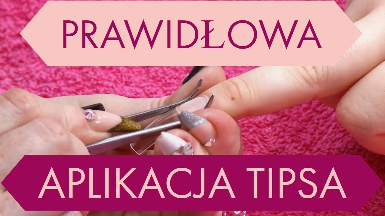 JAK ZAŁOŻYĆ TIPSA - Paznokieć Kwadracik