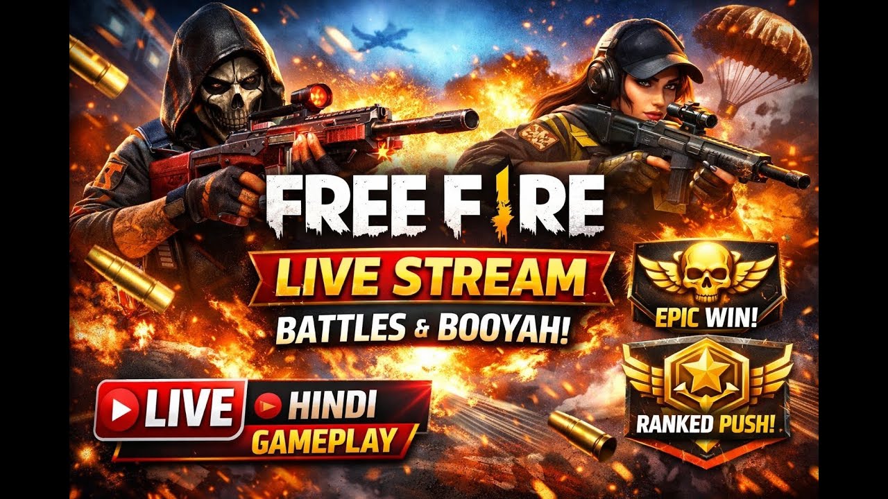 🔴[LIVE]Free fire live Gameplay 💥