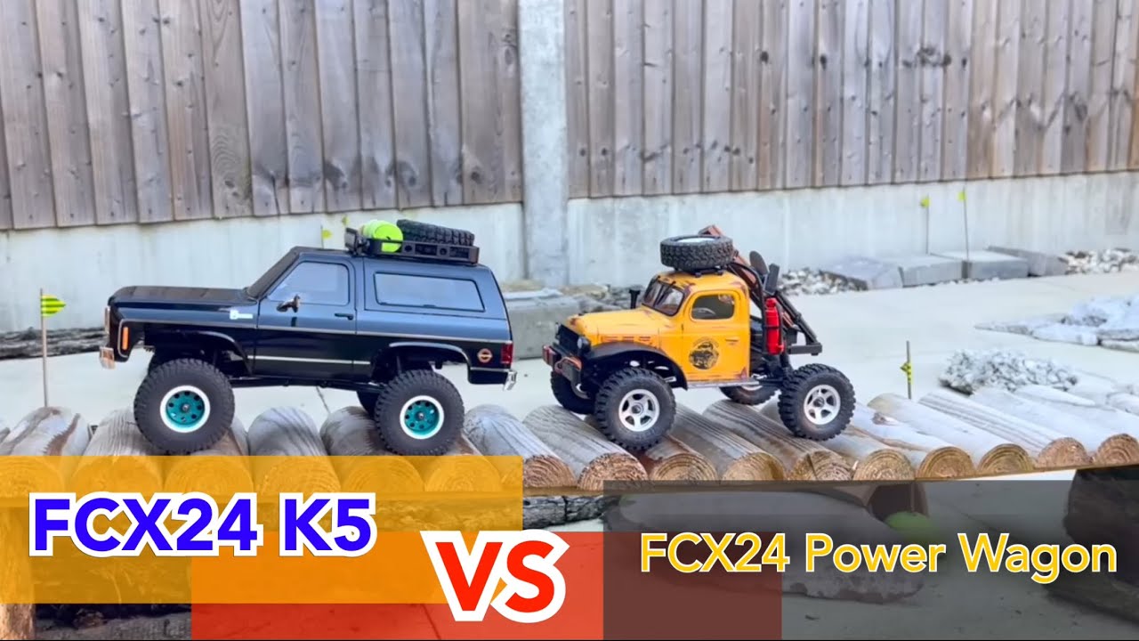 FMS FCX24 Power Wagon VS FCX24 Chevrolet K5 - WHICH ONE IS BETTER?