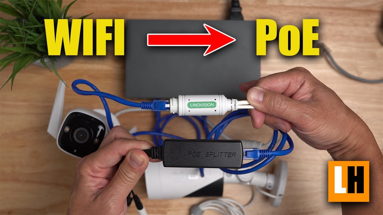Подключение WIFI-камер с использованием PoE — коммутатор и разветвитель PoE