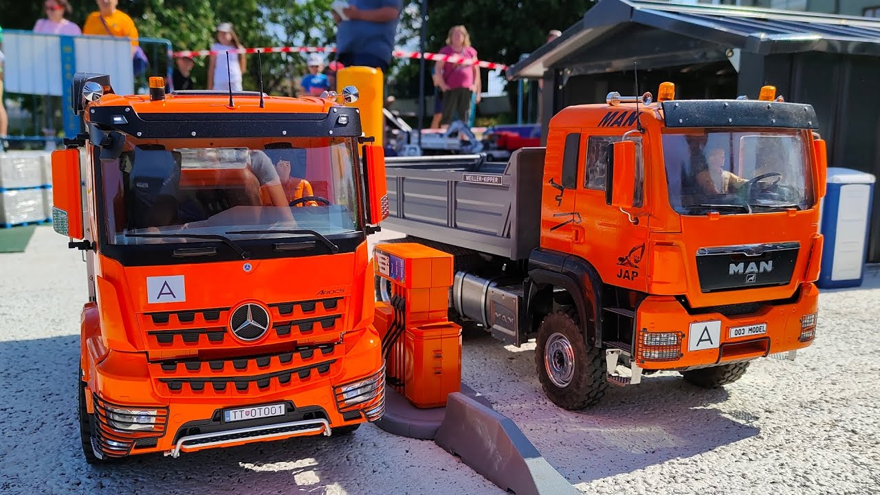 MDD Senecké jazerá juh 2023 - Part02 - RC Truck Záhorák / RC klub JAP stavebné stroje / 4K Video