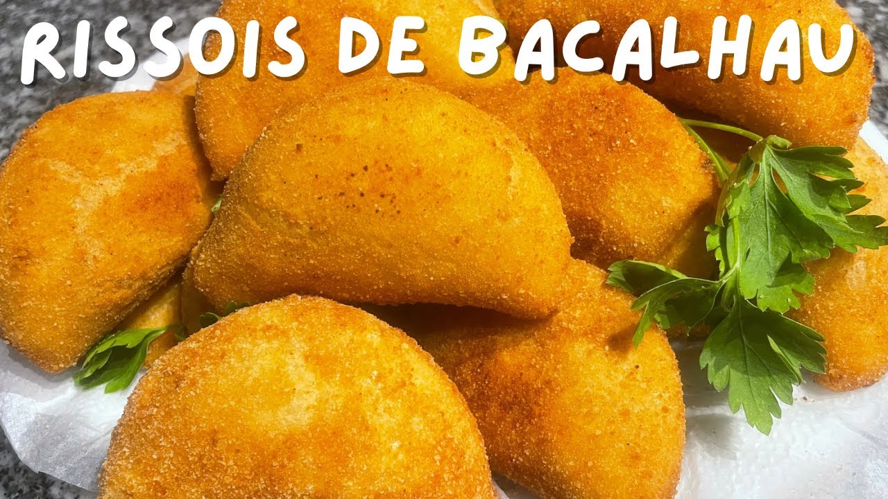 Rissois de Bacalhau fácil e saboroso | Receita Cozinha Para Iniciantes 🫕