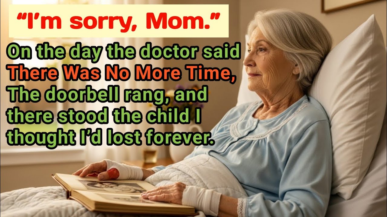 On the Deathbed, My son finally said me 