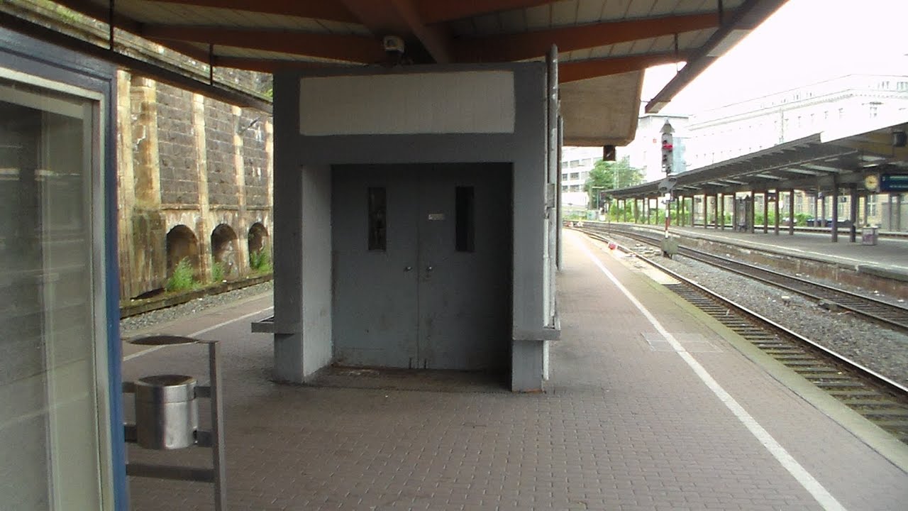 Uplifting Tour at Wuppertal central station, Germany