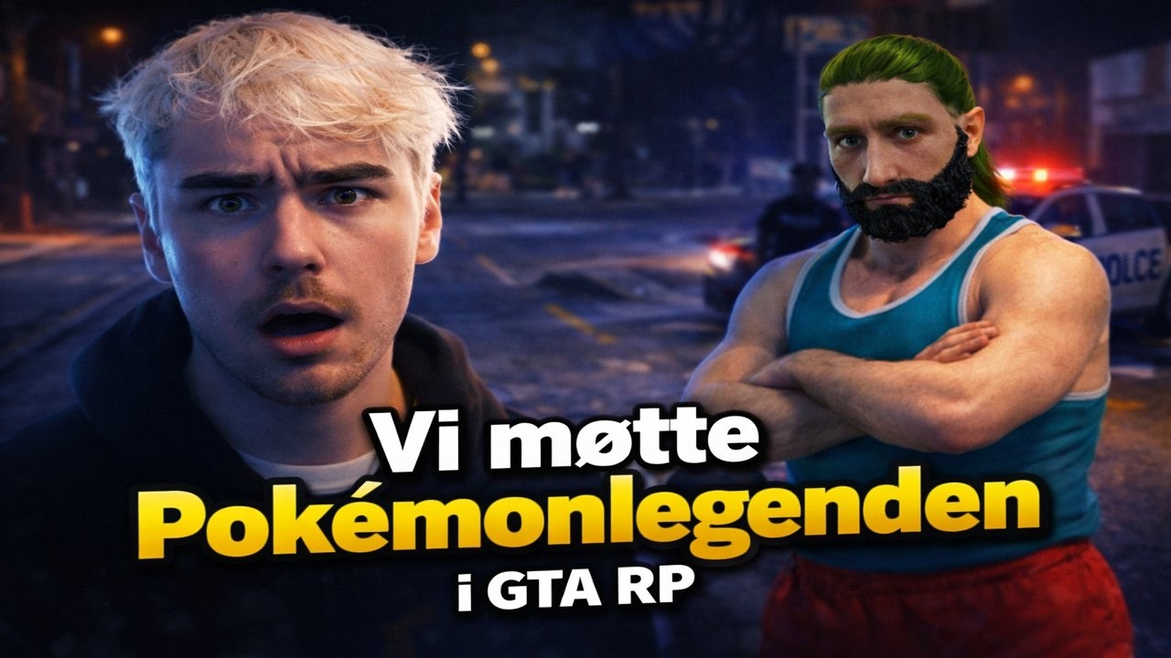 Vi Møtte Pokemonlegenden I GTA RP #1