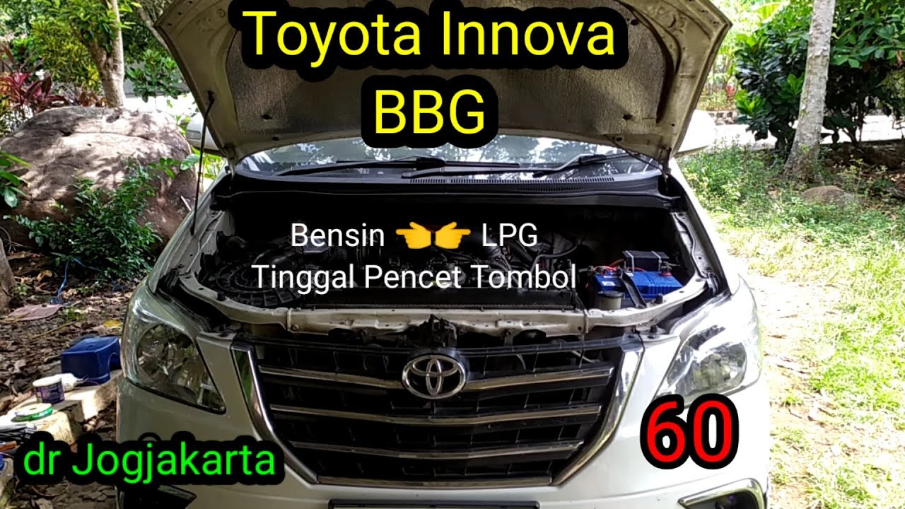 Toyota Innova BBG Hybrid || Bensin - LPG Tinggal Pencet || 60