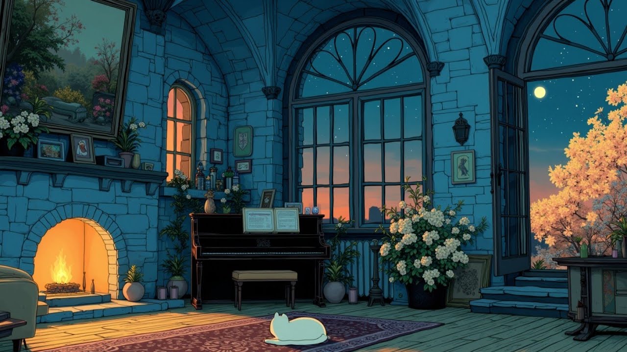 Ностальгический неоклассический отдых: Насладитесь винтажной музыкой и плавным джазом 40-х годов.