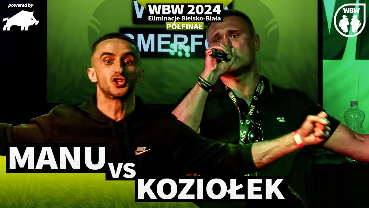 MANU 🆚 KOZIOŁEK 🎤 WBW 2024 powered by DZIK 🎤 el. Bielsko-Biała (Półfinał)