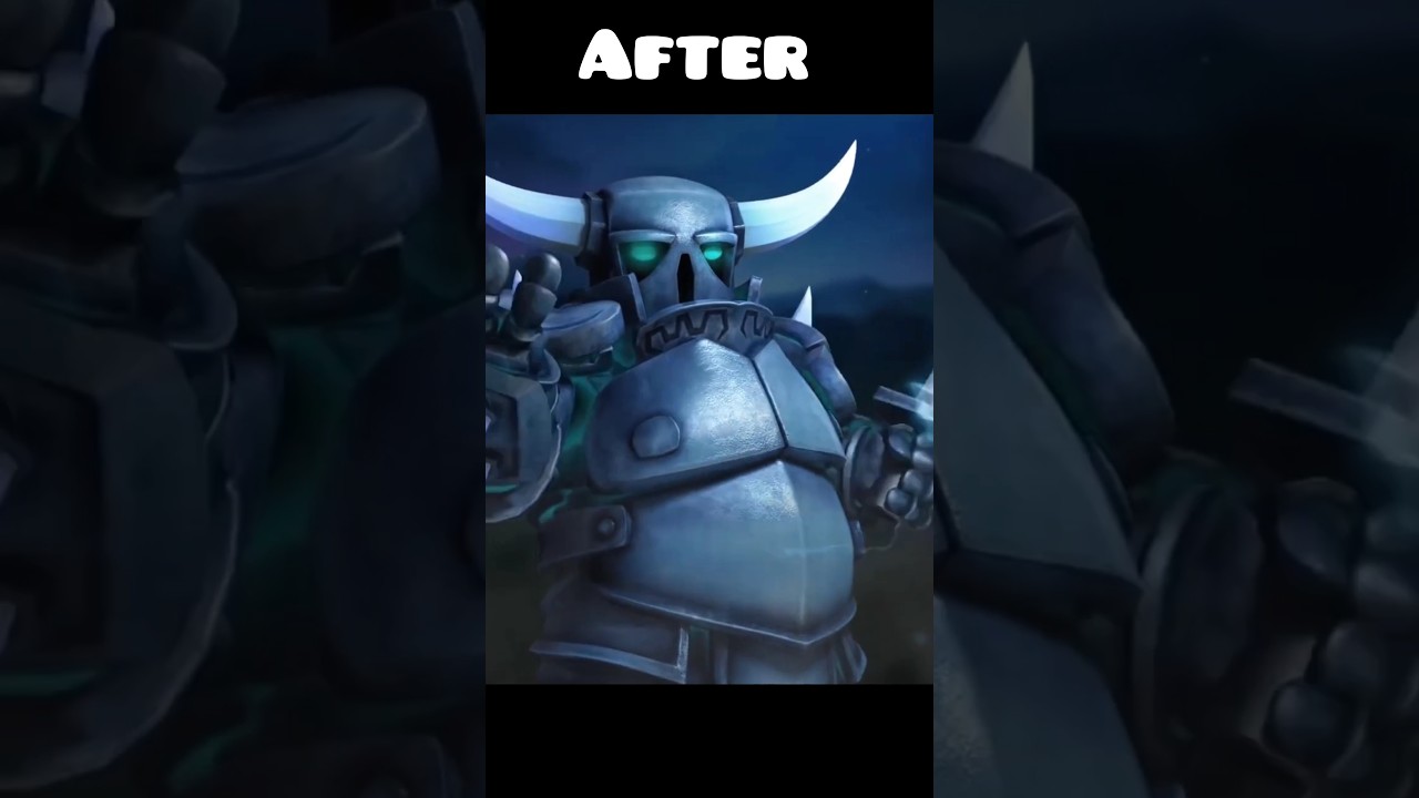 Story Of P.E.K.K.A To M.O.M.M.A Transform 😮 (Clash Of Clans) #shorts