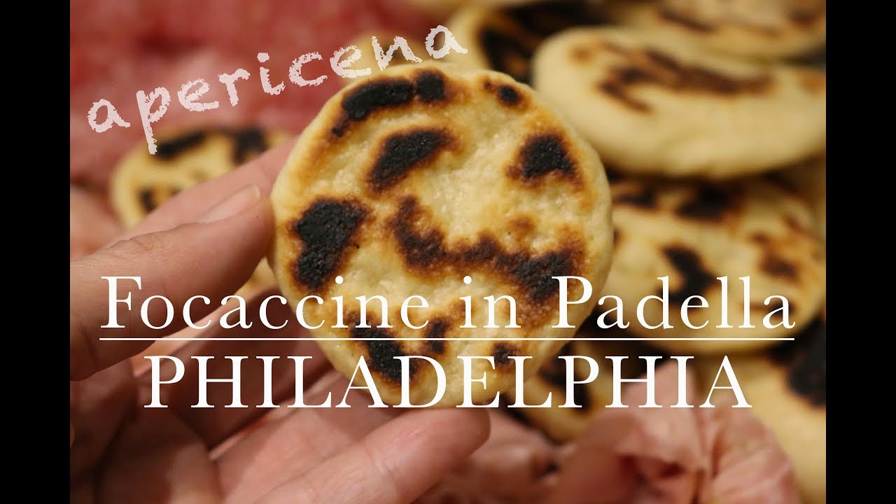 PHILADELPHIA focaccine in padella | CasaSuperStar