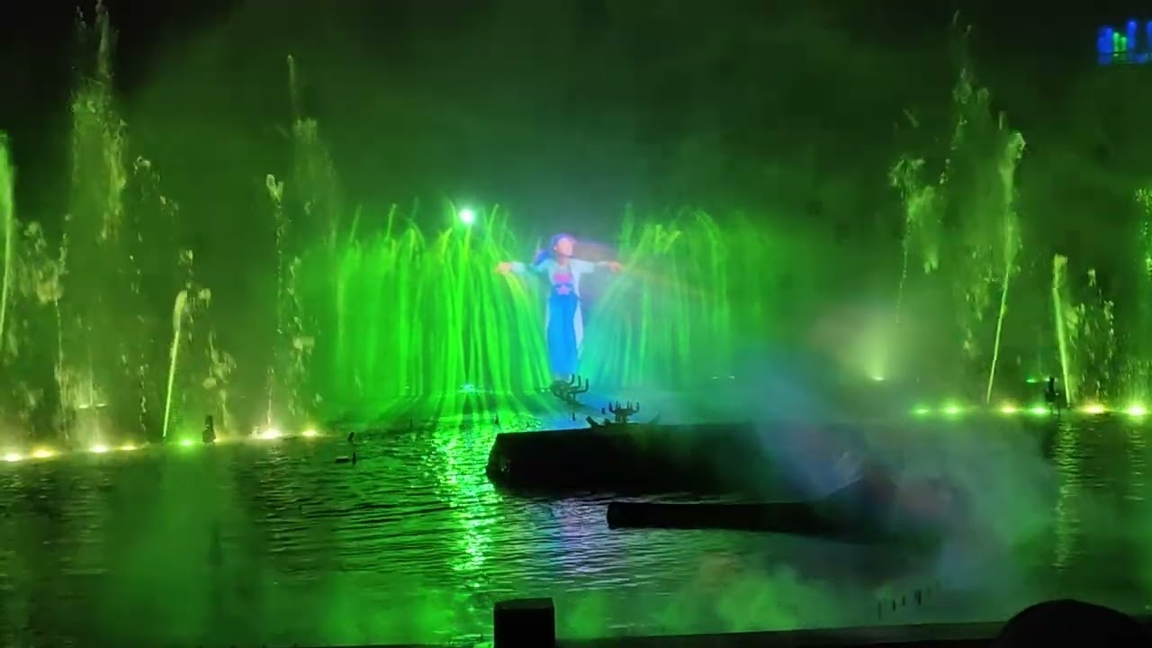 Spectacle nocturne du Futuroscope 2024