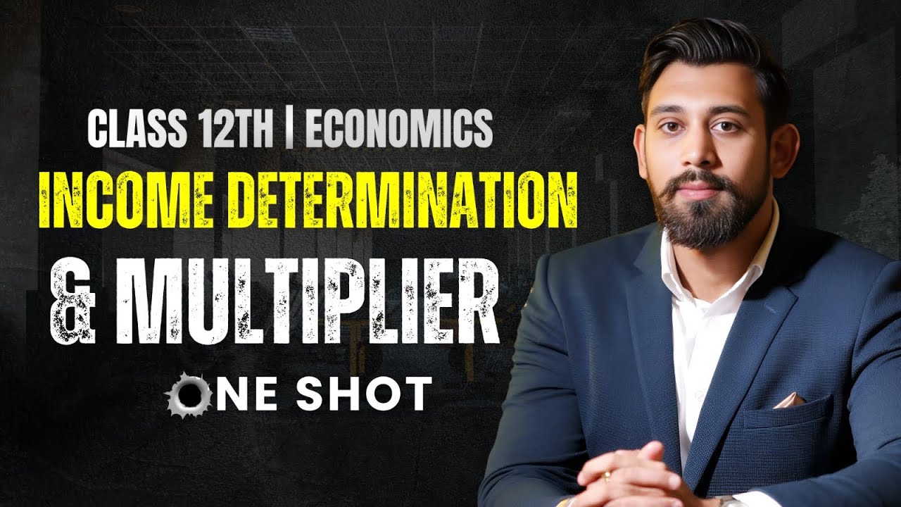Income Determination and Multiplier | Chapter 8 | Class 12 | One Shot