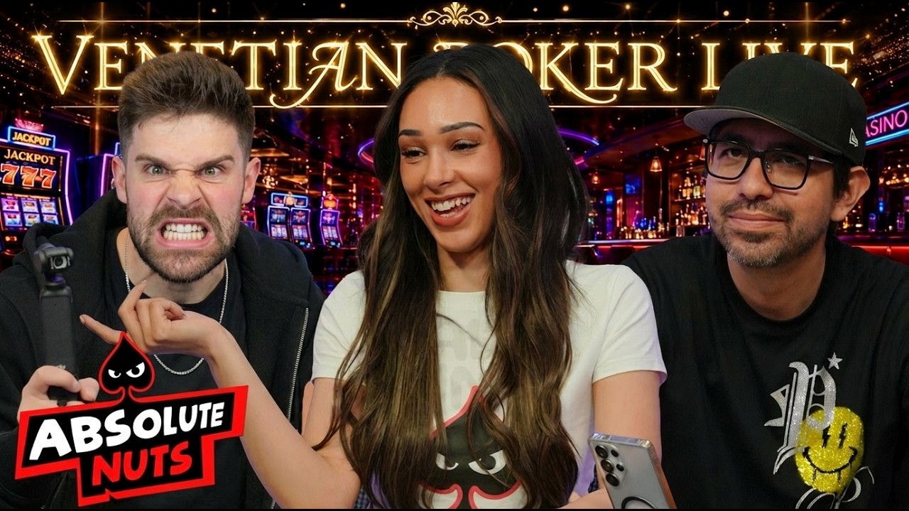 @theabsolutenuts on Venetian Poker Live! | $10/$20 No-Limit Hold'em Crazy Game with @sethypoker