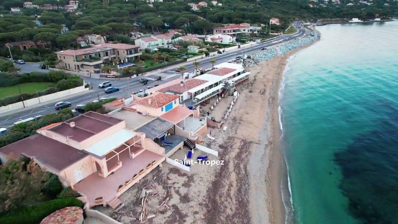 Breathtaking Drone Flights Over Southern France: Vineyards and Saint-Tropez