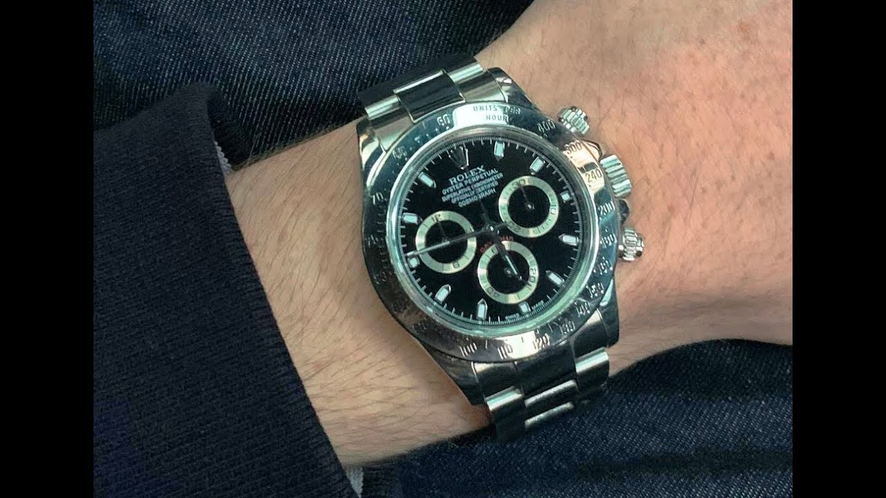 PAID WATCH REVIEWS - Rolex Daytona Stupidity 116520 20JU56