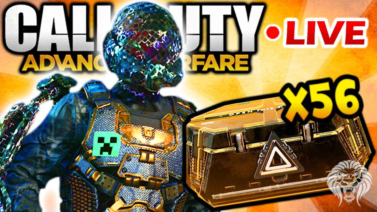 ADVANCED SUPPLY DROP OPENING! Legendary Gear Hunt & New Elite Armor - 56 Supply Drops Opened Live
