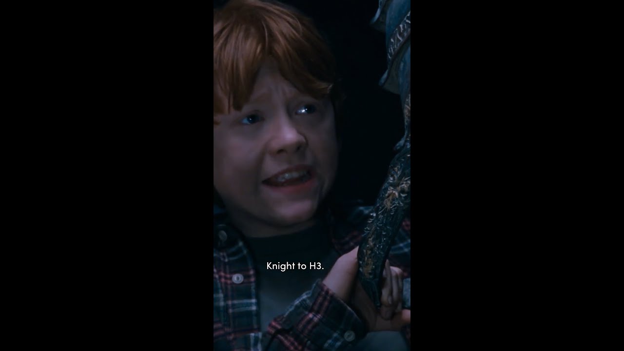 Harry wins wizard chess #HarryPotter #WizardChess