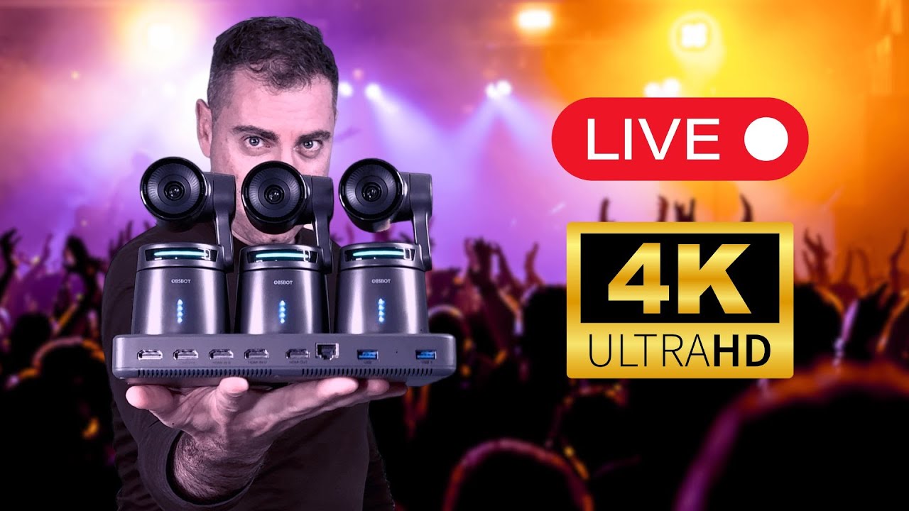Directos en 4K con 3 Tail Air y Yolobox Ultra