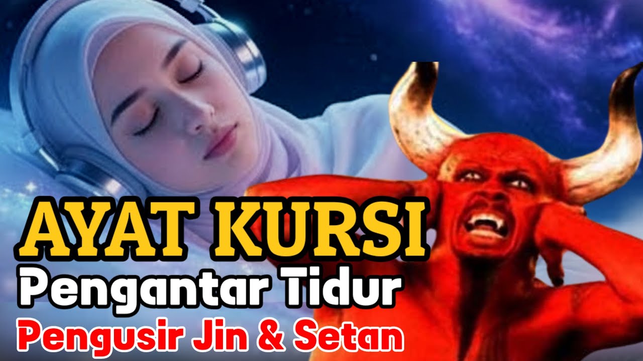 AYAT KURSI PENGUSIR JIN & SETAN | AYAT KURSI PENGANTAR TIDUR | AYAT KURSI PENENANG HATI DAN PIKIRAN